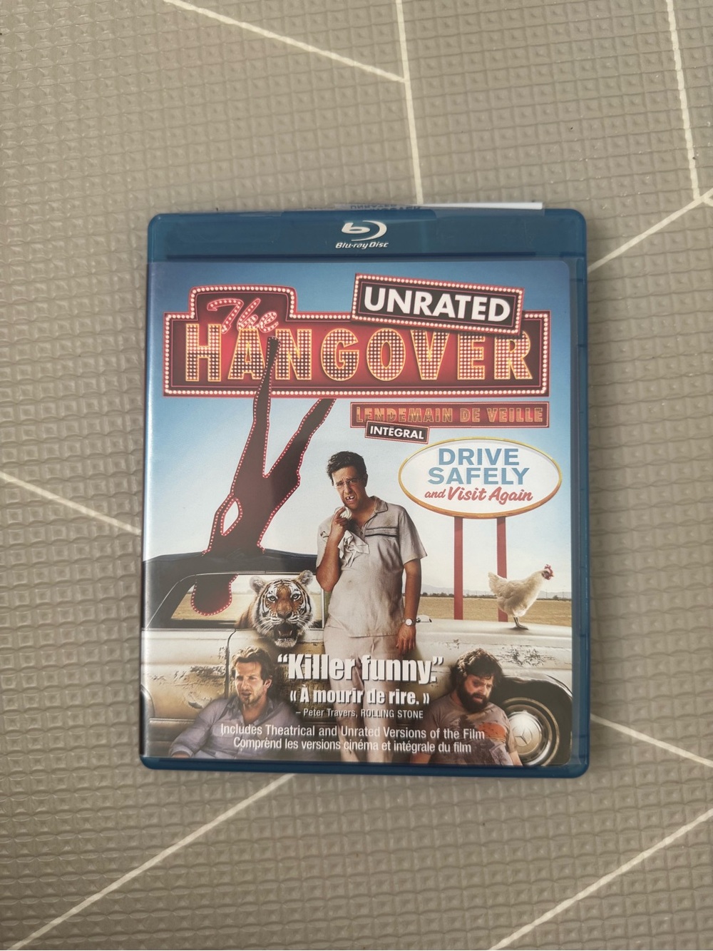 The Hangover (Unrated) Blu-ray - Blue Case